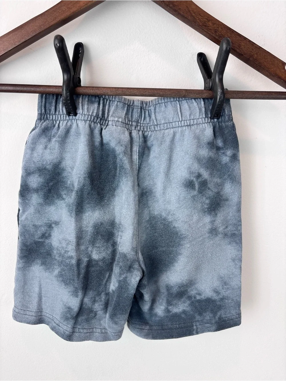 OshKosh B’gosh 4T Boys Denim Shorts Acid Wash Elastic Waist